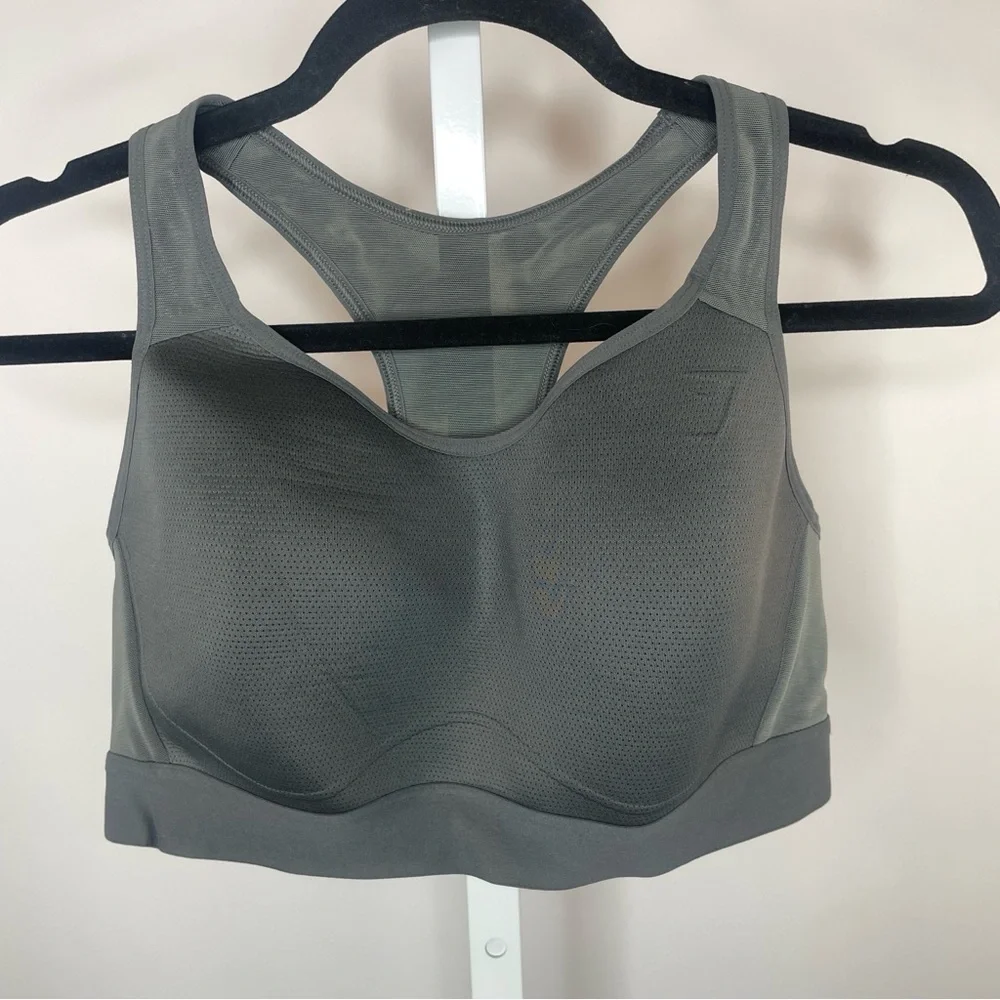 Gymshark | Lightweight High Support Sports Bra Dark Gray Size XL